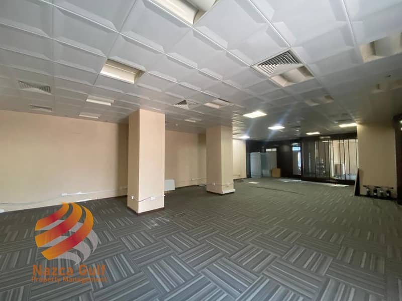 13 Spacious Single Floor Showroom at Corniche with Easy Parking