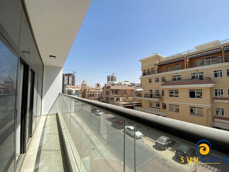 low floor open views  with balcony jvc