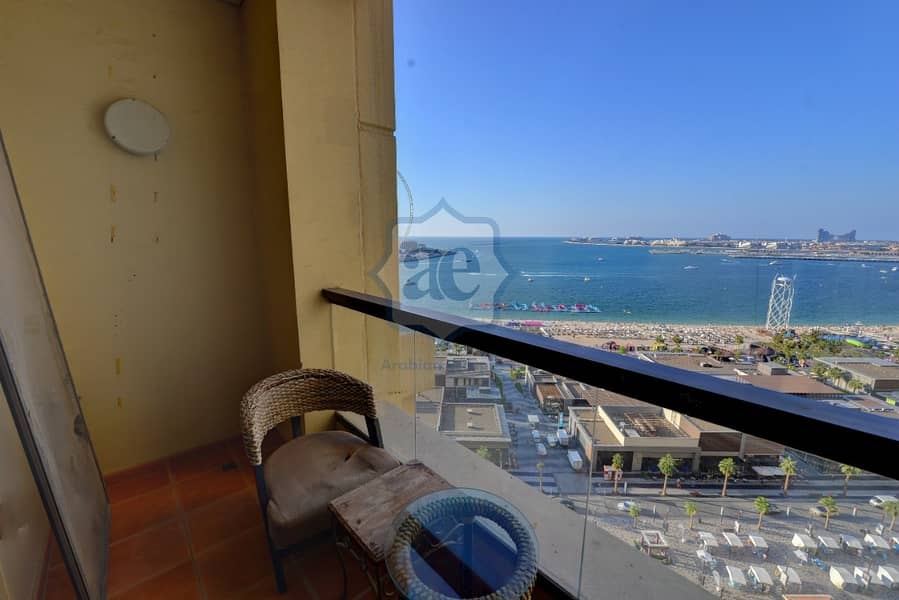 Fully-Furnished 3 BR | With View of Sea & Dubai Eye