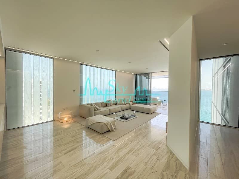 Miami Living|3-BR on Palm Jumeirah|Furnished