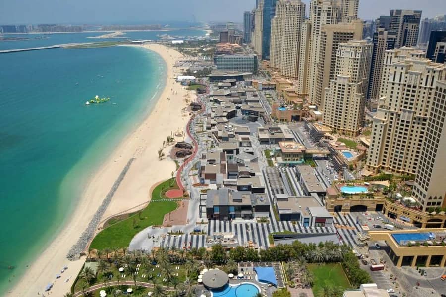 Beautiful 1BR with Part Sea View in Amwaj 4