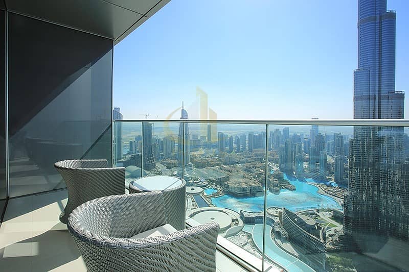 16 4BR+M The Address The Blvd | Burj and Fountain Views