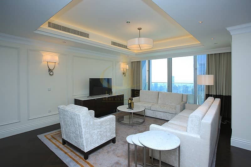 3 4BR+M The Address The Blvd | Burj and Fountain Views