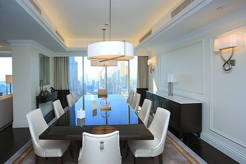 4 4BR+M The Address The Blvd | Burj and Fountain Views