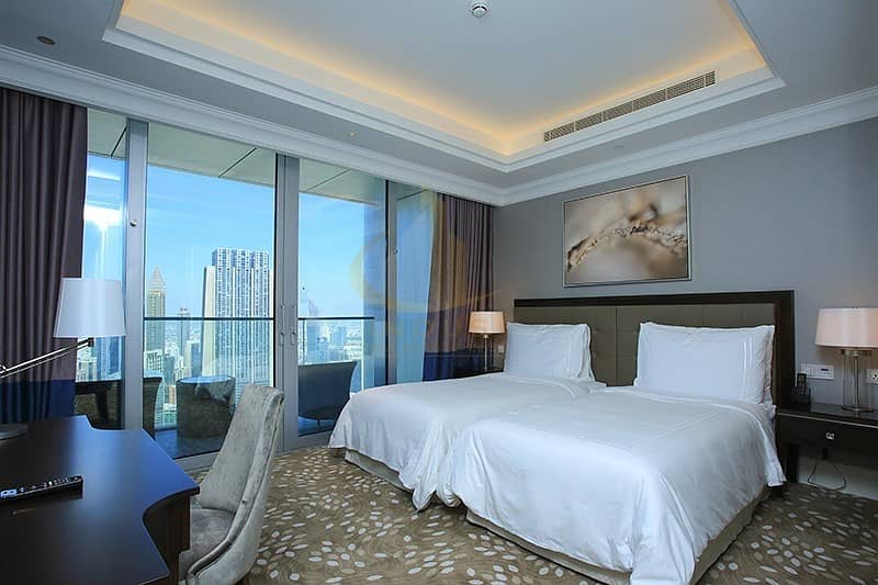 6 4BR+M The Address The Blvd | Burj and Fountain Views