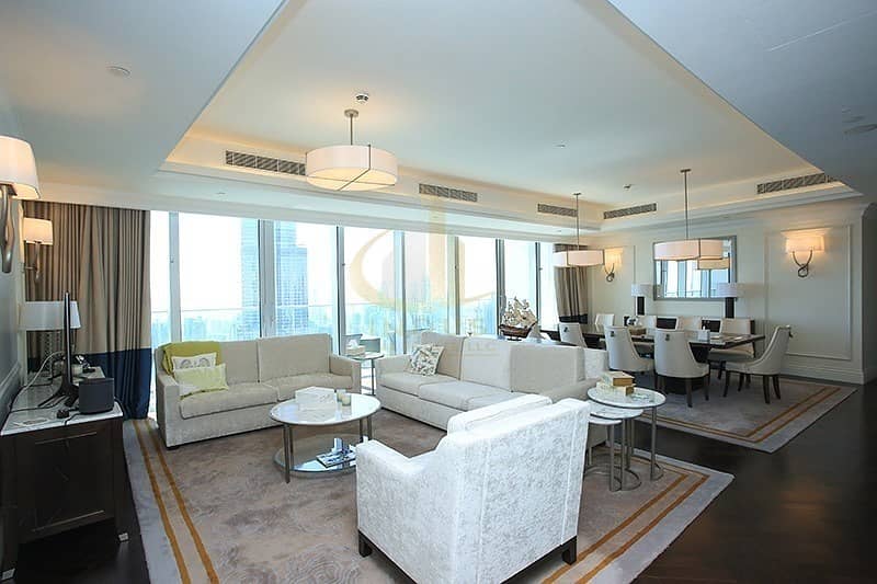 2 Luxury The Address The Blvd | Burj and Fountain view