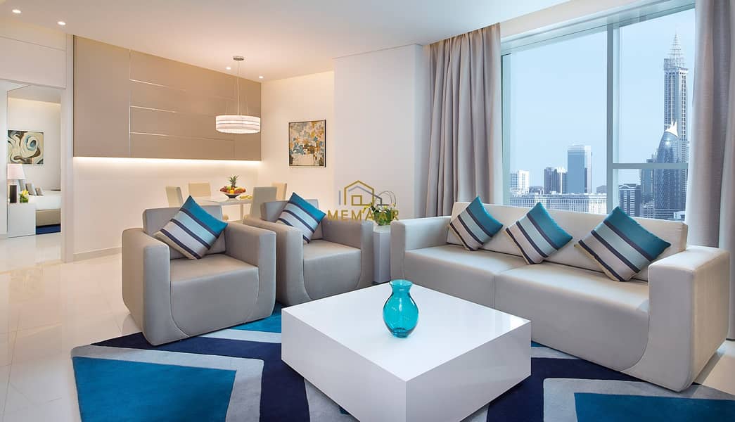 4 Best offer on furnished one bedroom apartments in Business Bay with easy payment plan