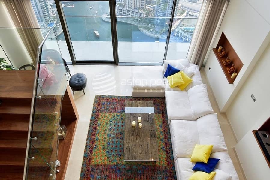 Genuine Luxury Duplex Penthouse | Full Marina View Genuine Luxury Duplex Penthouse | Full Marina View