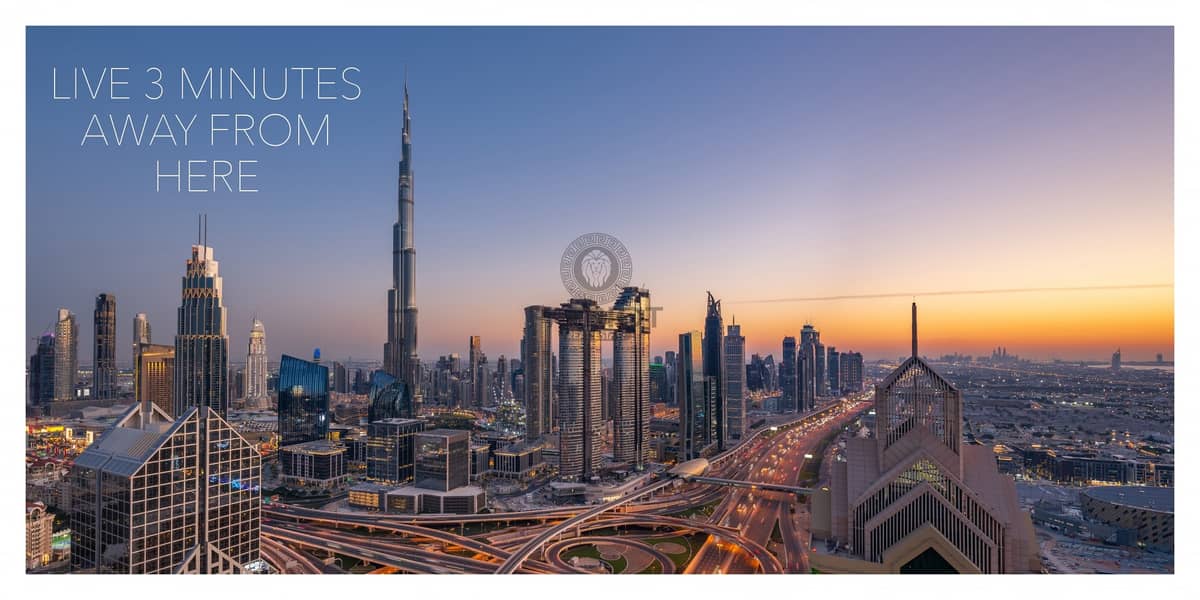 24 25% Discounted Price| Ture Listing| Townhouse at Ground Floor |Burj Khalifa View|