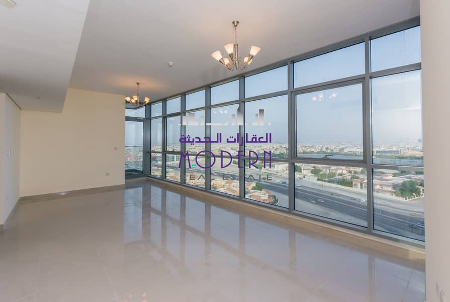 7 3 bedrooms +Maid in barsha 1 with full lake view