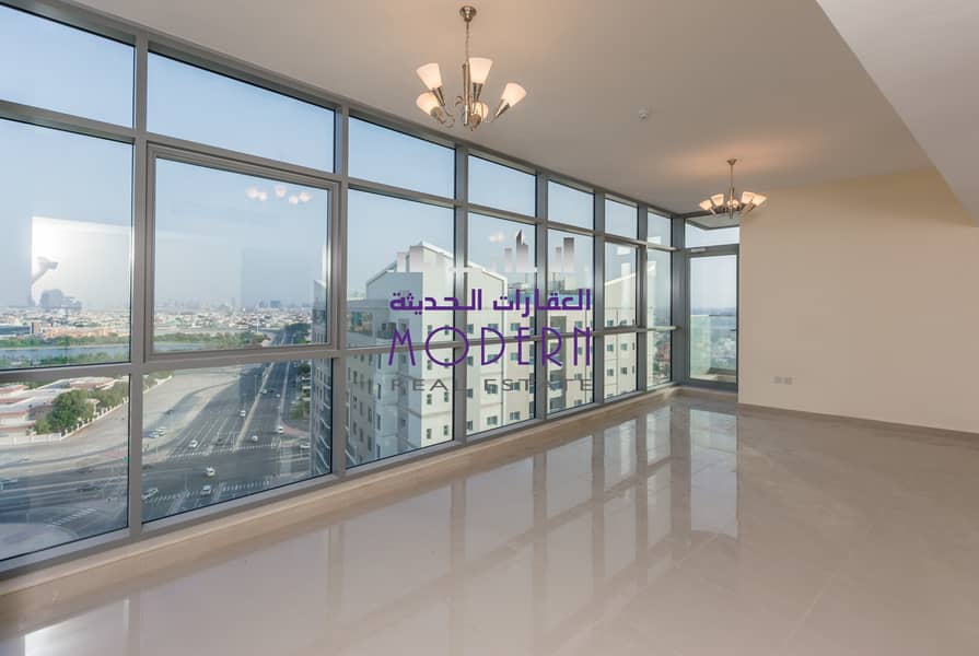 4 3 bedrooms +Maid in barsha 1 with full lake view