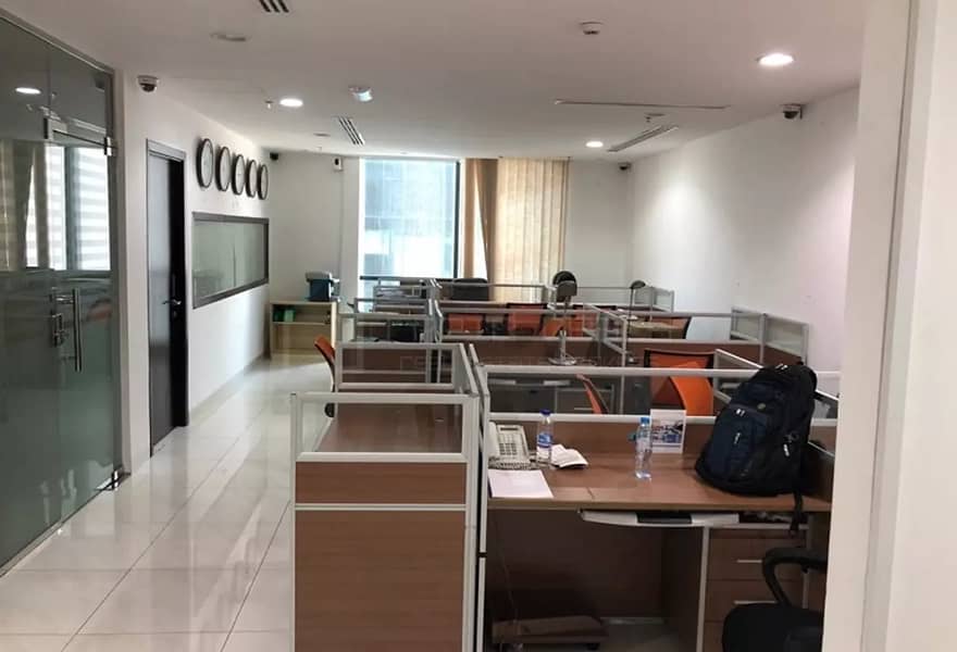Fully Furnished Office with Partitions @ Regal Twr