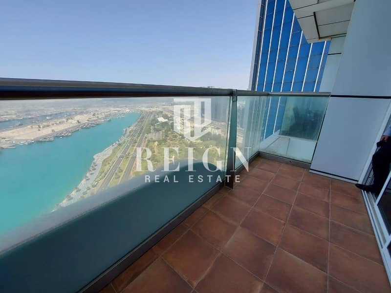 2 Open Sea View | Largest 2BR  APT | Best rent in market