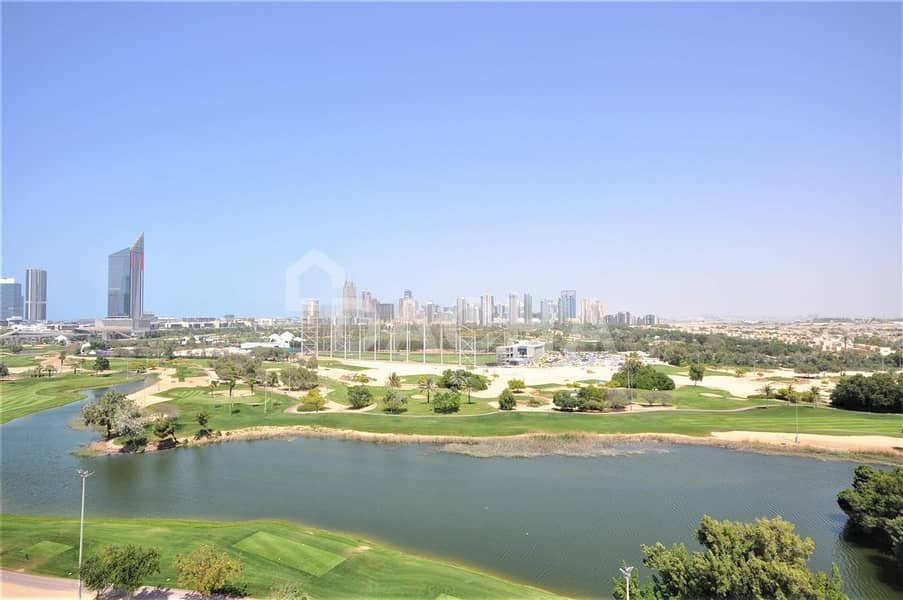 Stunning golf course & lake view / Spacious / Maids Room