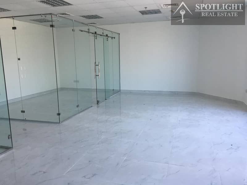 Fitted office with Glass Partitions Near Business bay metrostation