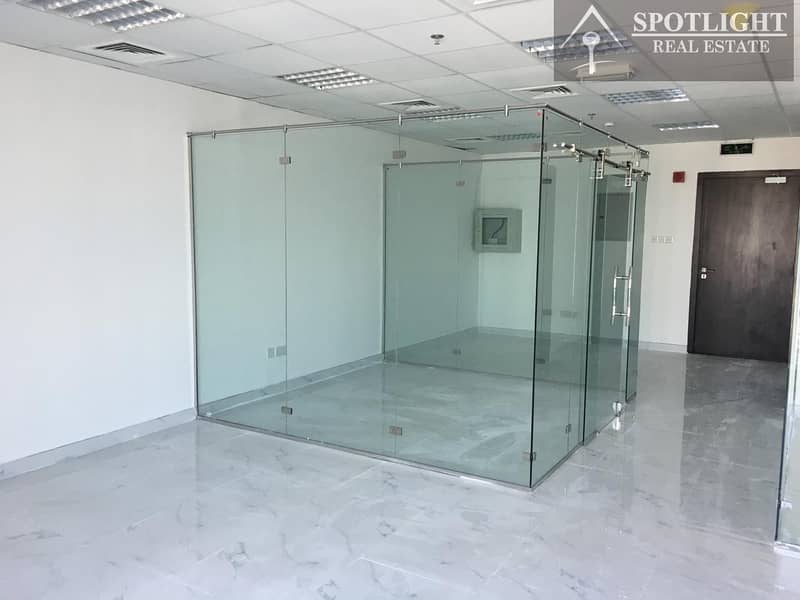 2 Fitted office with Glass Partitions Near Business bay metrostation