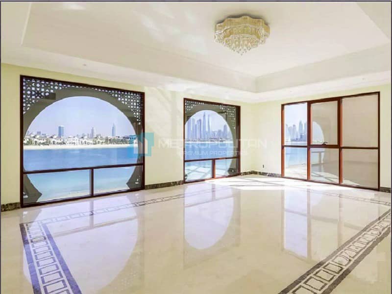 3 OWN MANSION ON PALM JUMEIRAH WITH  BEACH ACCESS