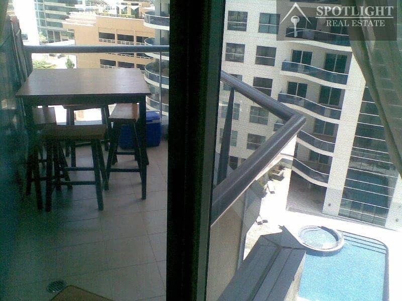 Furnished 1 Bed + Chiller Free Closer To Metro