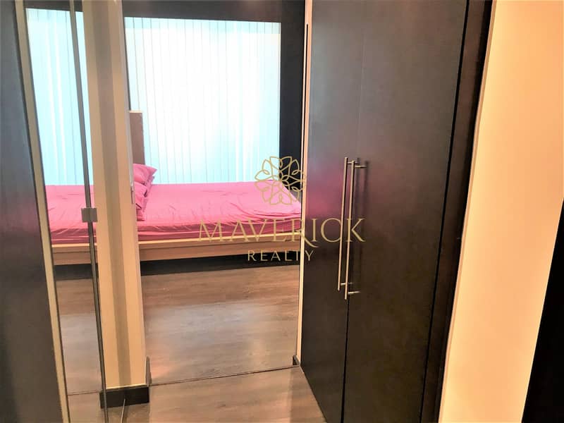 22 Burj+Canal View | Furnished 1BR+Study