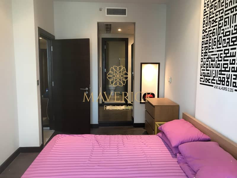 28 Burj+Canal View | Furnished 1BR+Study