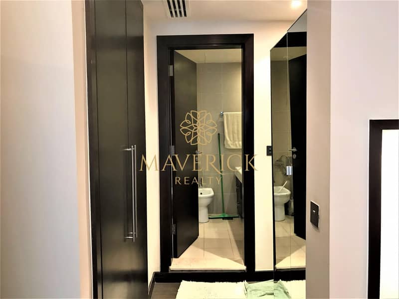 33 Burj+Canal View | Furnished 1BR+Study