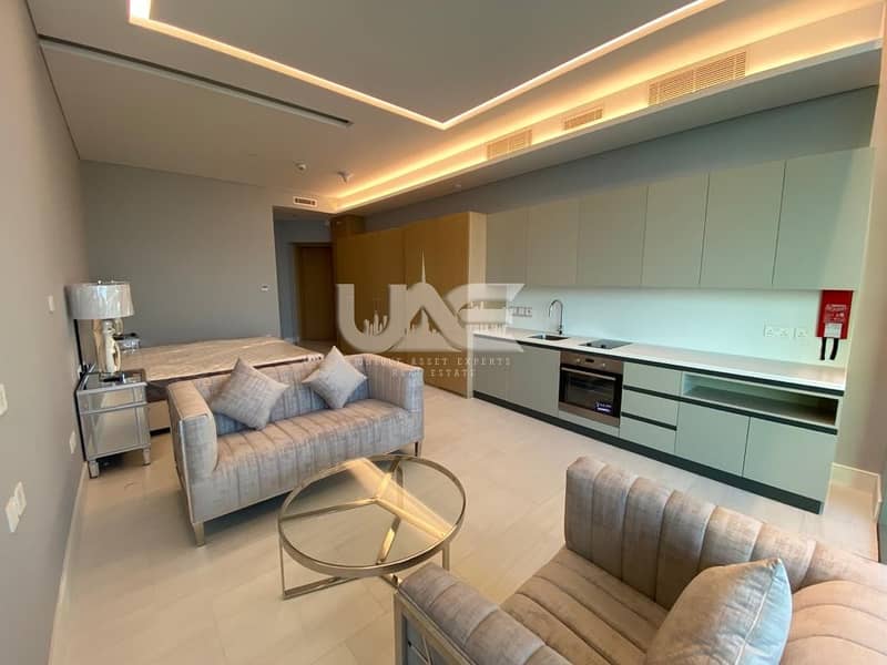 9 AED 85k Unfurnished - Burj Khalifa View - High Floor - Large Layout