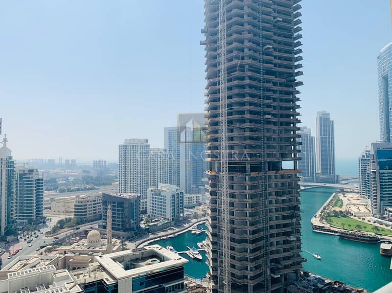 Higher floor Furnished 1BR Marina and Sea View Higher floor Furnished 1BR Marina and Sea View