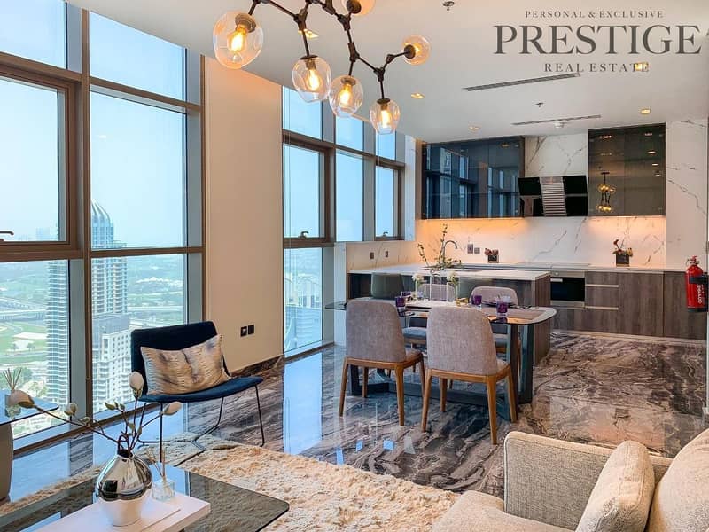 Furnished Duplex Penthouse | Full Marina View
