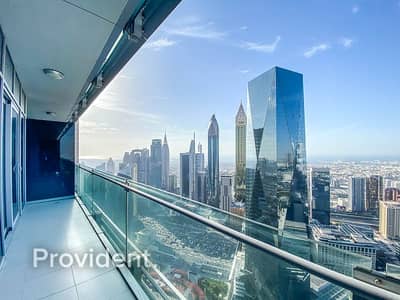 شقة 1 غرفة نوم للبيع في مركز دبي المالي العالمي، دبي - High Floor | Ocean Views | Large Balcony شقة 1 غرفة نوم للبيع في مركز دبي المالي العالمي، دبي - High Floor | Ocean Views | Large Balcony