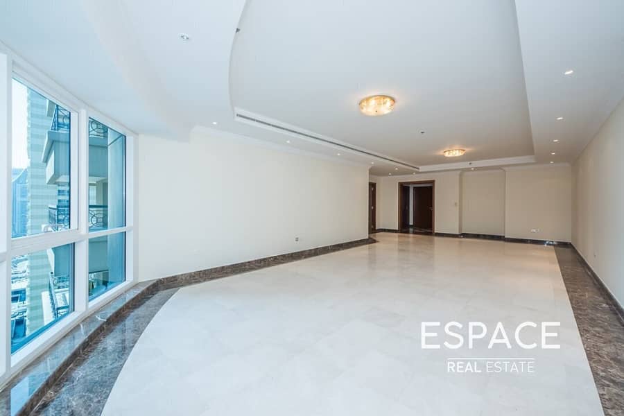 Unfurnished - Partial Sea View - Spacious