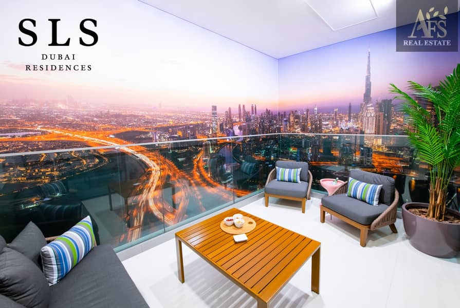 10 Beautiful Skyline View | Studio | Spacious Apartment | SLS Dubai Residences