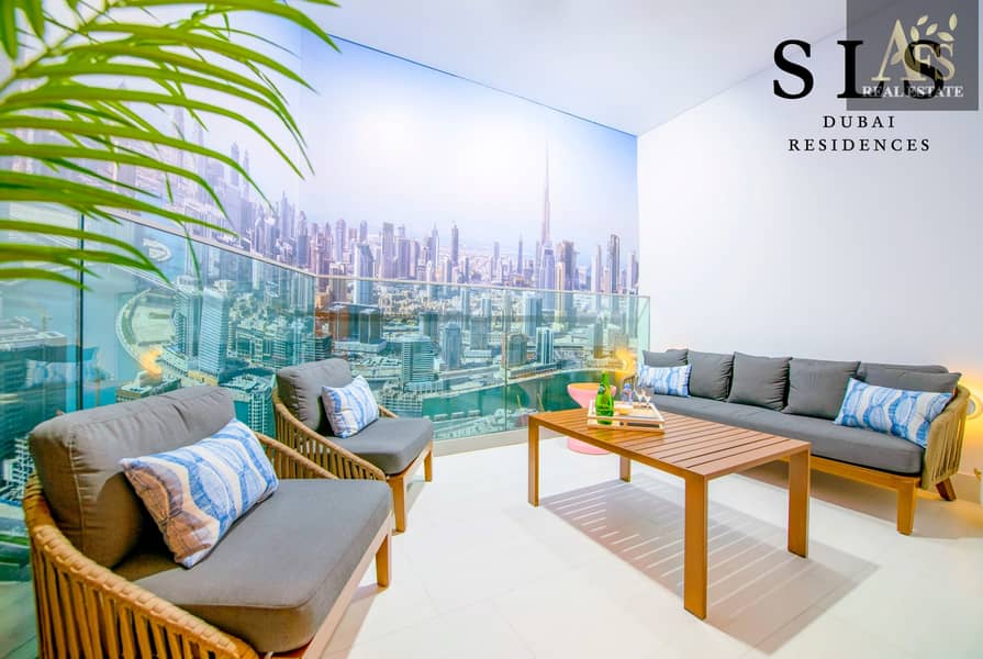 4 Beautiful Skyline View | Studio | Spacious Apartment | SLS Dubai Residences