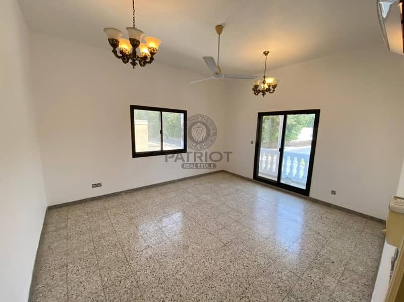 9 CLASSIC 4BR MAIDS PVT HUGE GARDEN SHARED POOL VILLA IN AL SAFA 2