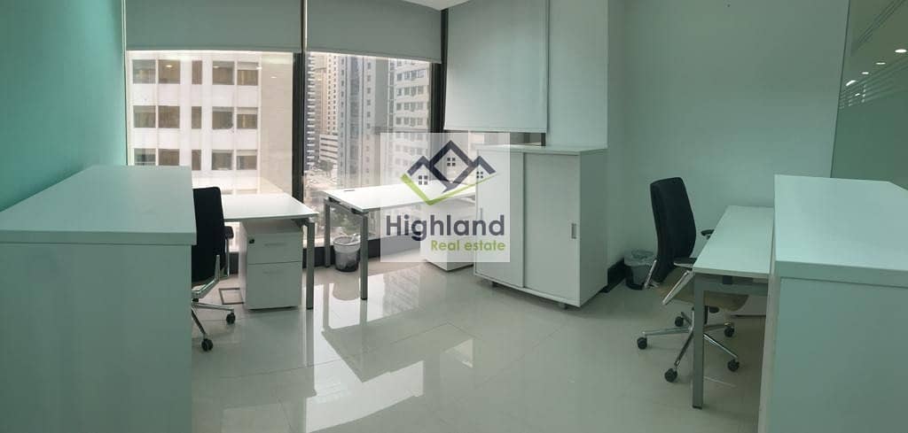 2 Furnished Offices in Hamdan (Business Center)