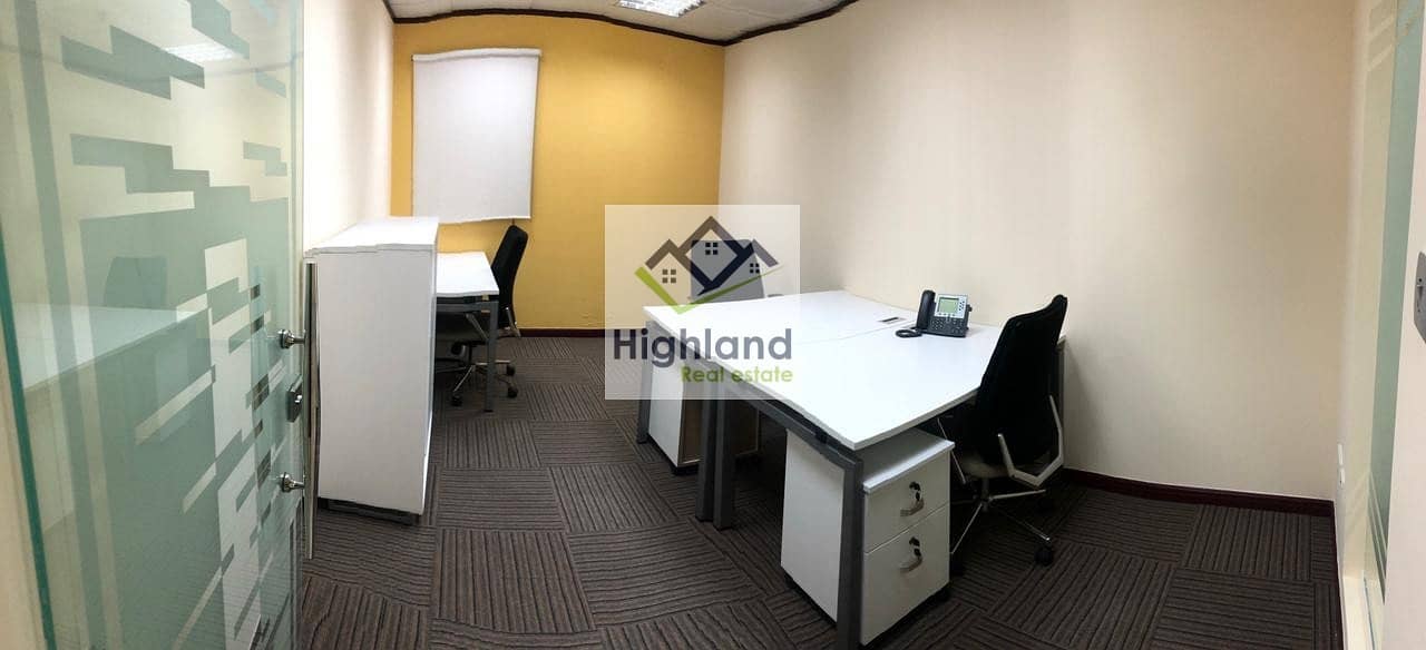 3 Furnished Offices in Hamdan (Business Center)
