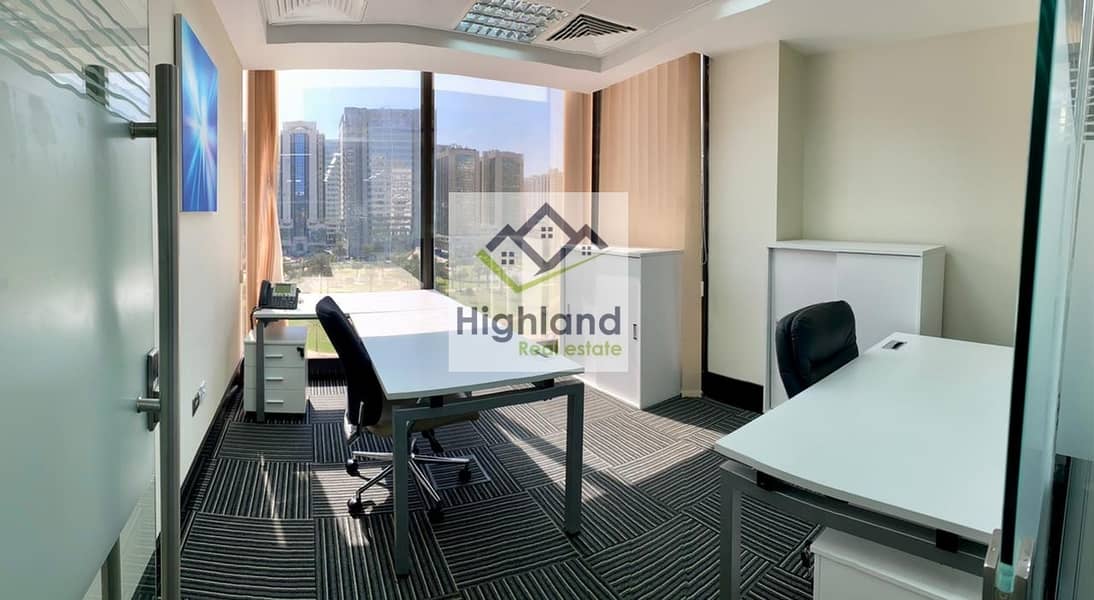 8 Furnished Offices in Hamdan (Business Center)