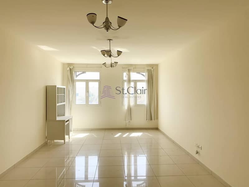 Spacious 3 BR + Maids | Open Kitchen | Bigger Balcony | Road Facing | Well Maintained | Vacant