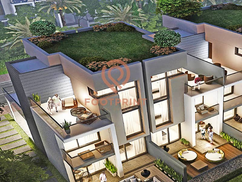 5 Backyard Of Mansion | Limited Edition | 4bed @ Damac Hills Next to Trump Golf