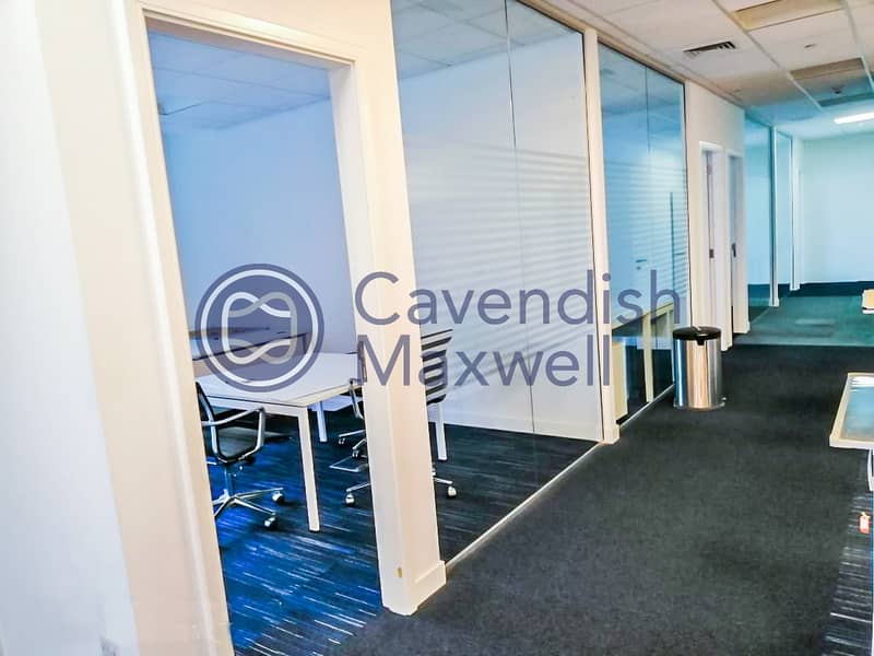 7 Fully Fitted Modern Office | Near the Metro