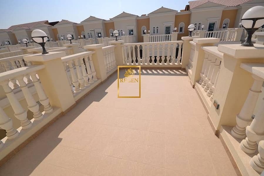 33 One Bedroom Hall Townhouse with Garden for Rent at JVC