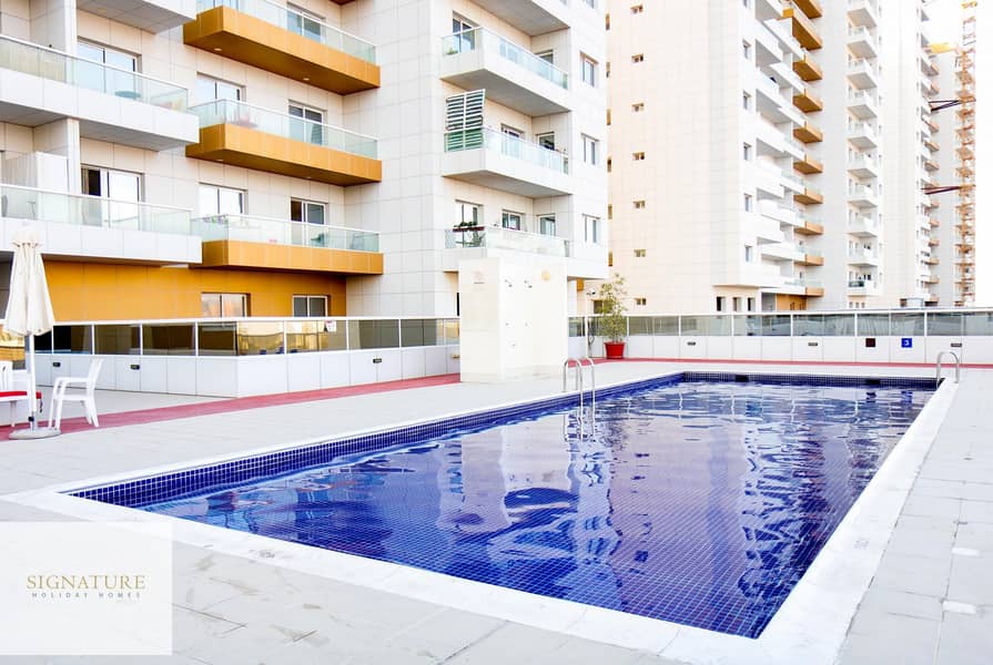 16 Brand New Furnished 2 BHK Apartment in Cleopatra Tower !!
