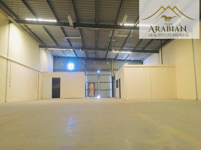 Tax free| Warehouse with Office | Spacious Compound