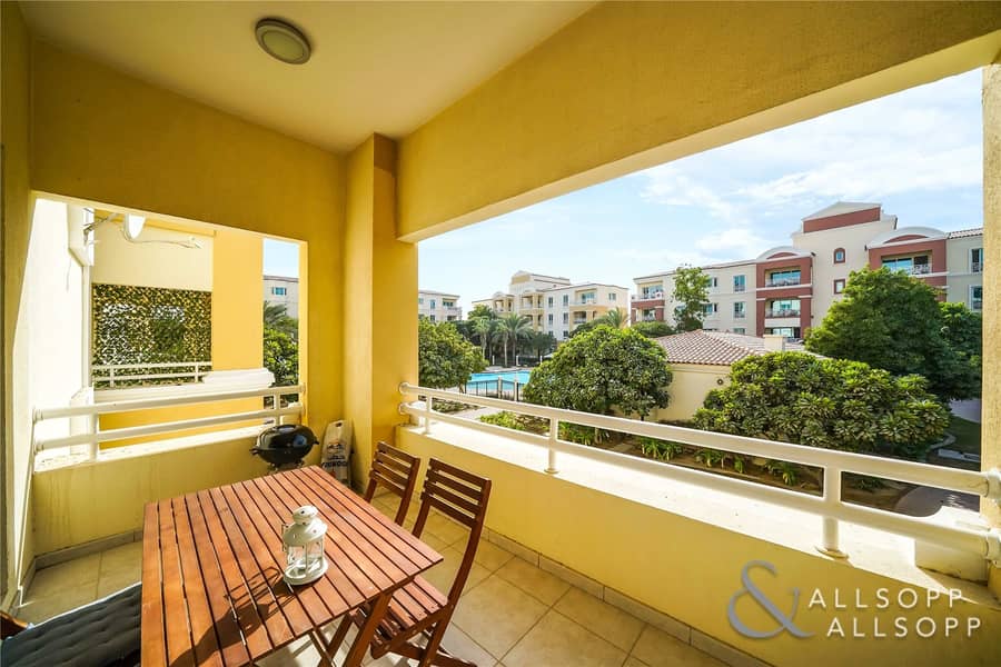 2 Upgraded | Pool Views | Balcony | 1 Bed