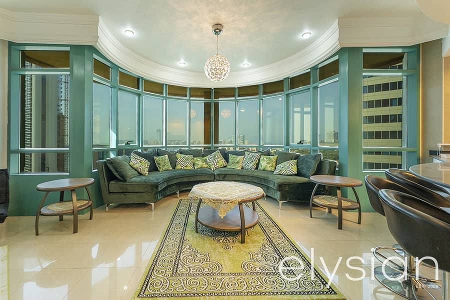 Spectacular Furnished Two Bed | Sea View