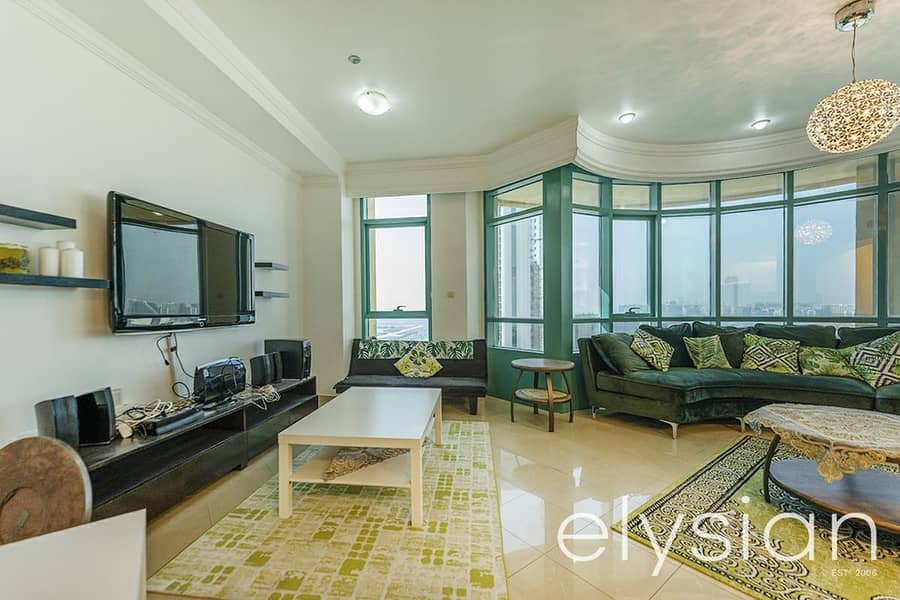 3 Spectacular Furnished Two Bed | Sea View | Spacious