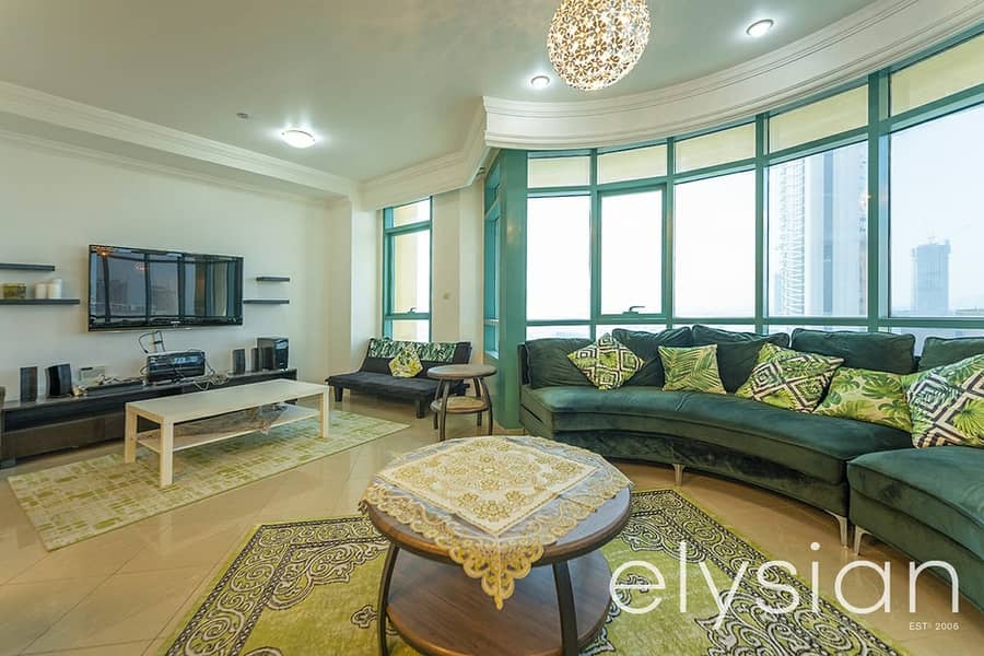 5 Spectacular Furnished Two Bed | Sea View | Spacious