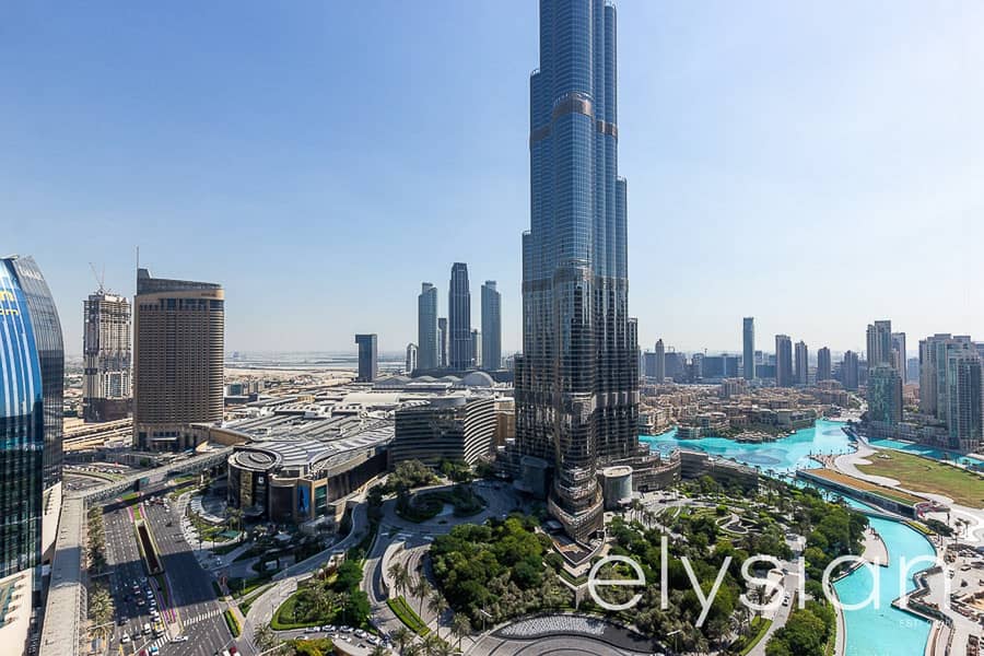 18 Burj Khalifa and Fountain View | Well Maintained