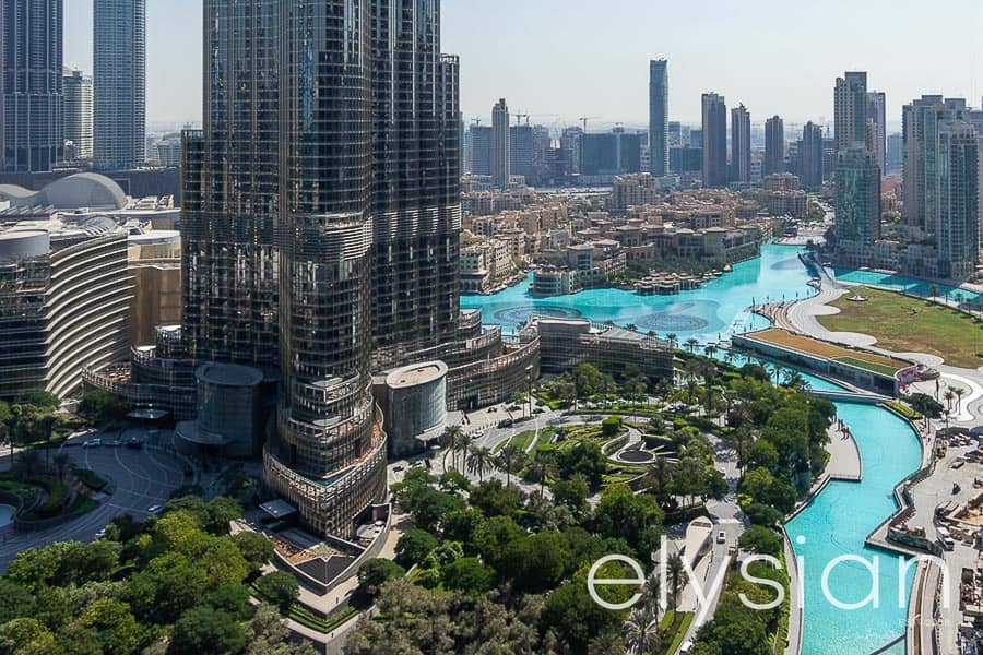19 Burj Khalifa and Fountain View | Well Maintained