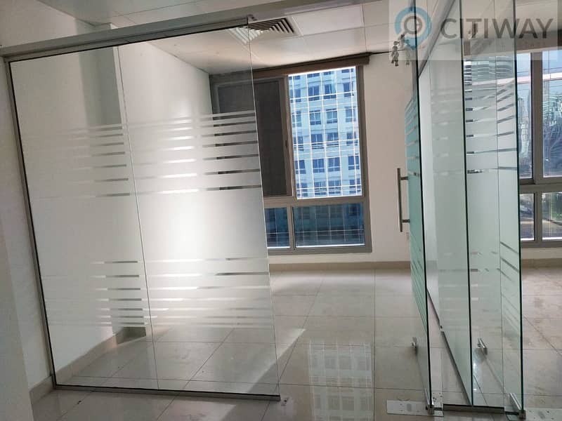 15 Fitted Office with Glass Partitions/Business Bay