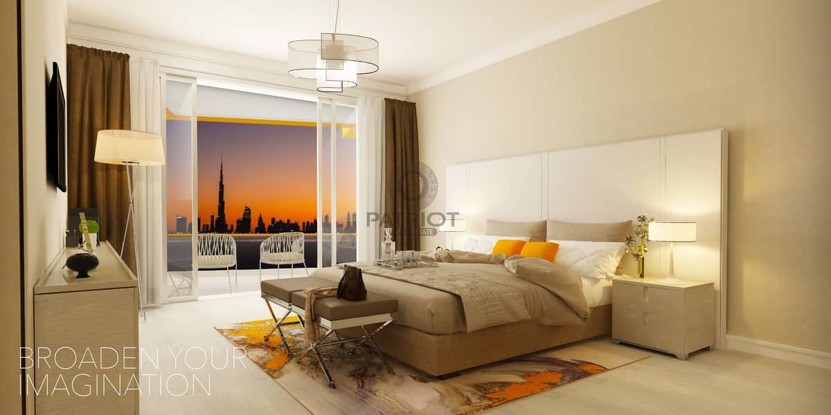 18 Burj Kahlifa View| 25% Discounted Price| Huge Terrace with pool view